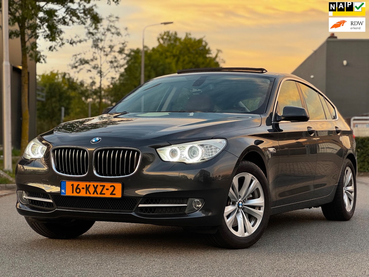 BMW 5-serie Gran Turismo - 535i High Executive|AUT|XENON|NAVI|LEDER|STUURVERW| - AutoWereld.nl