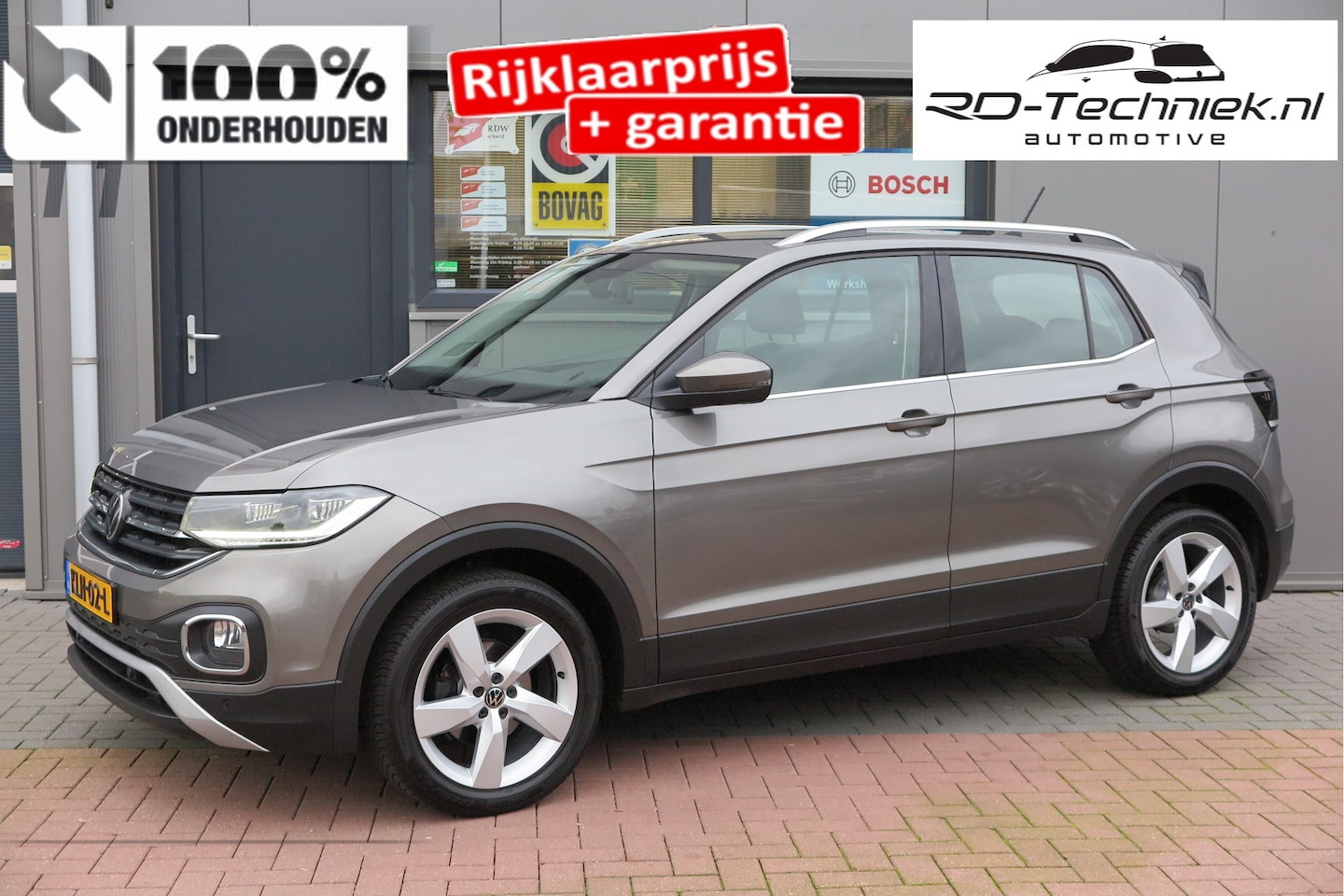 Volkswagen T-Cross - 1.0 TSI 110pk DSG Style, Led, Virtual Cockpit, Navigatie, Stoelverwarming, DAB+ ,Carplay , - AutoWereld.nl