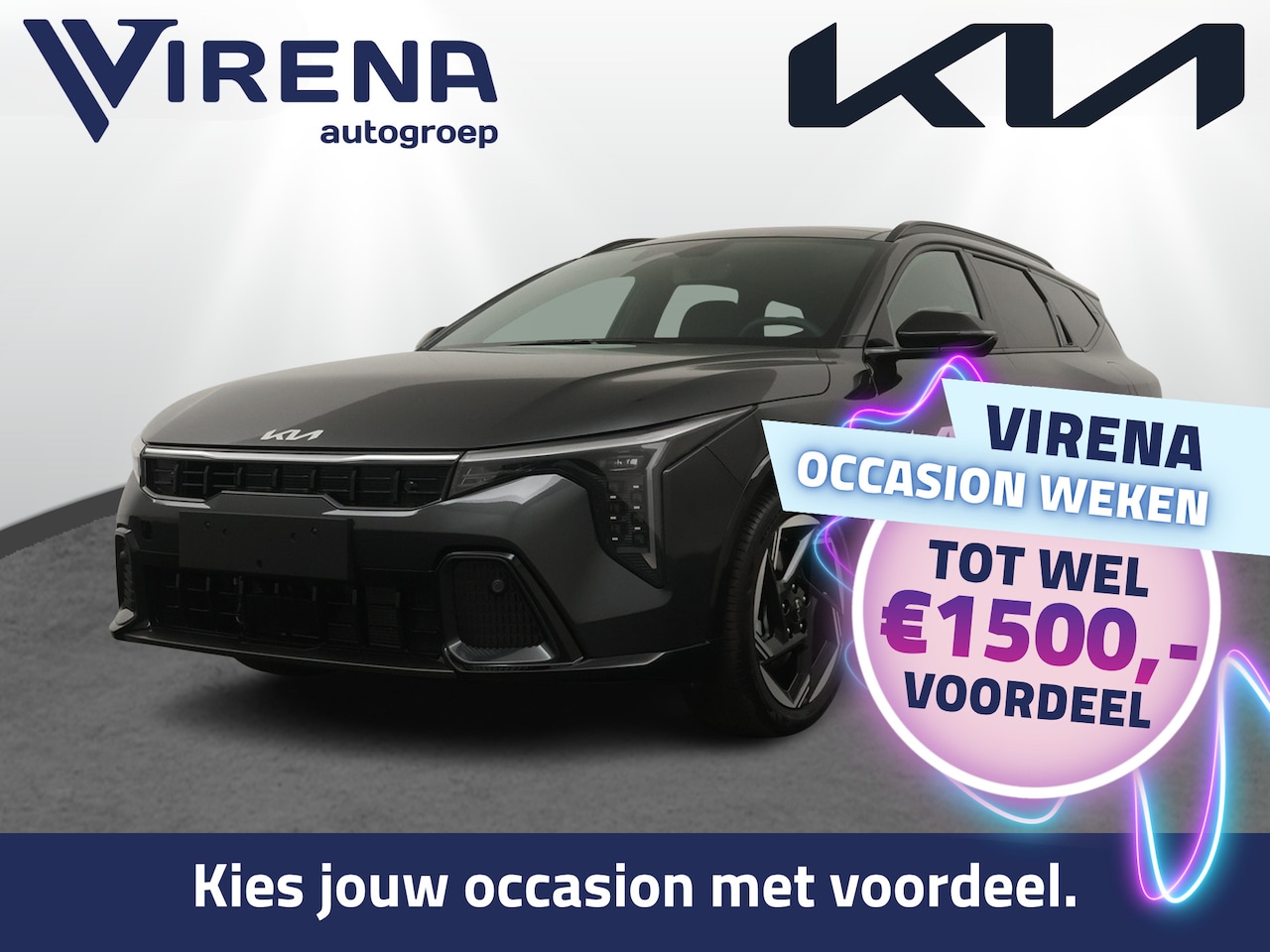 Kia K4 Sportswagon - 1.0 T-GDi MHEV GT-Line Launch Edition (pano) - Climate Control - Achteruitrijcamera - Adap - AutoWereld.nl