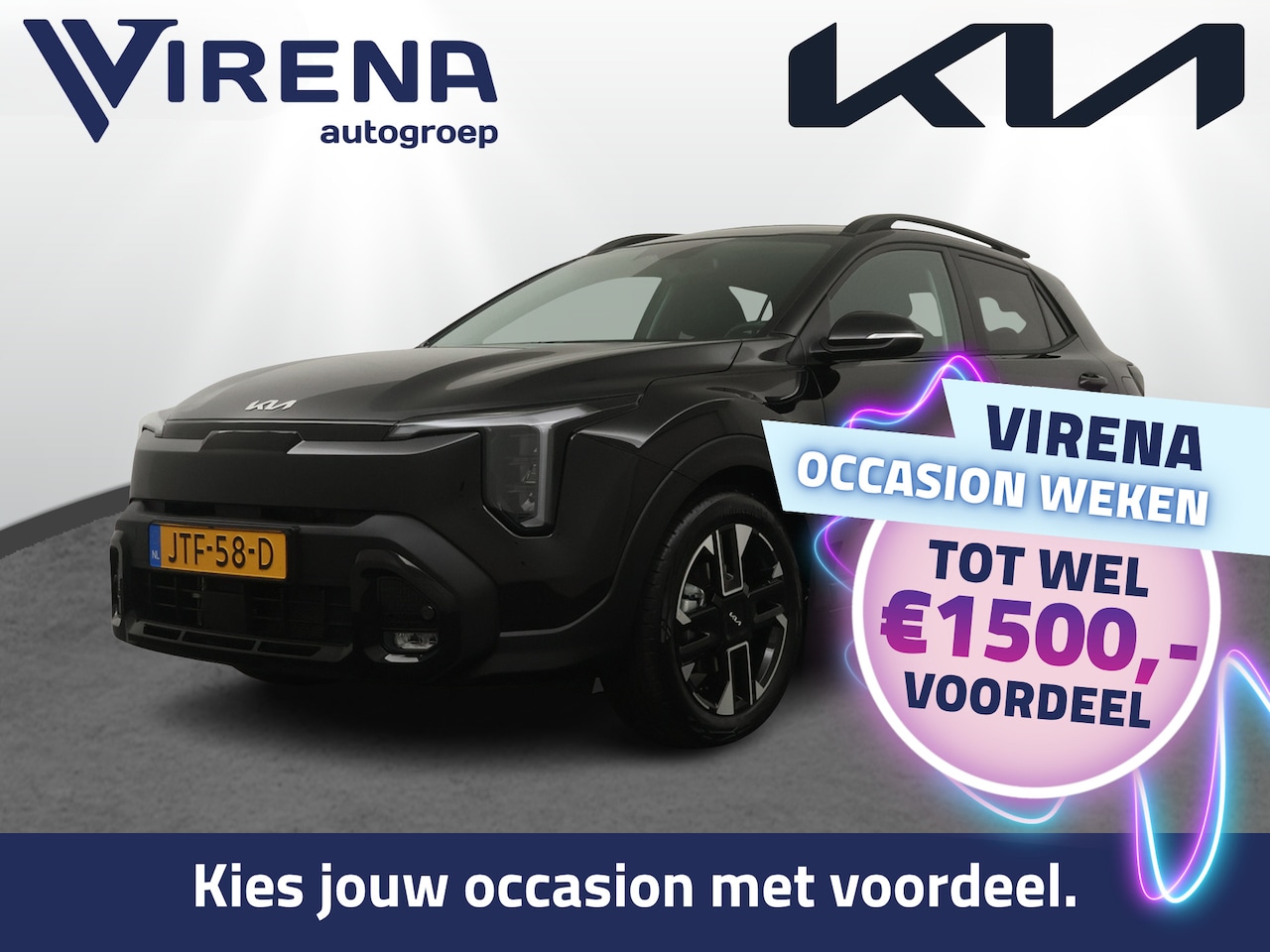 Kia Stonic - 1.0 T-GDi MHEV GT-Line AUTOMAAT - Schuifkantel/dak - Sfeerverlichting - AppleCarplay - And - AutoWereld.nl