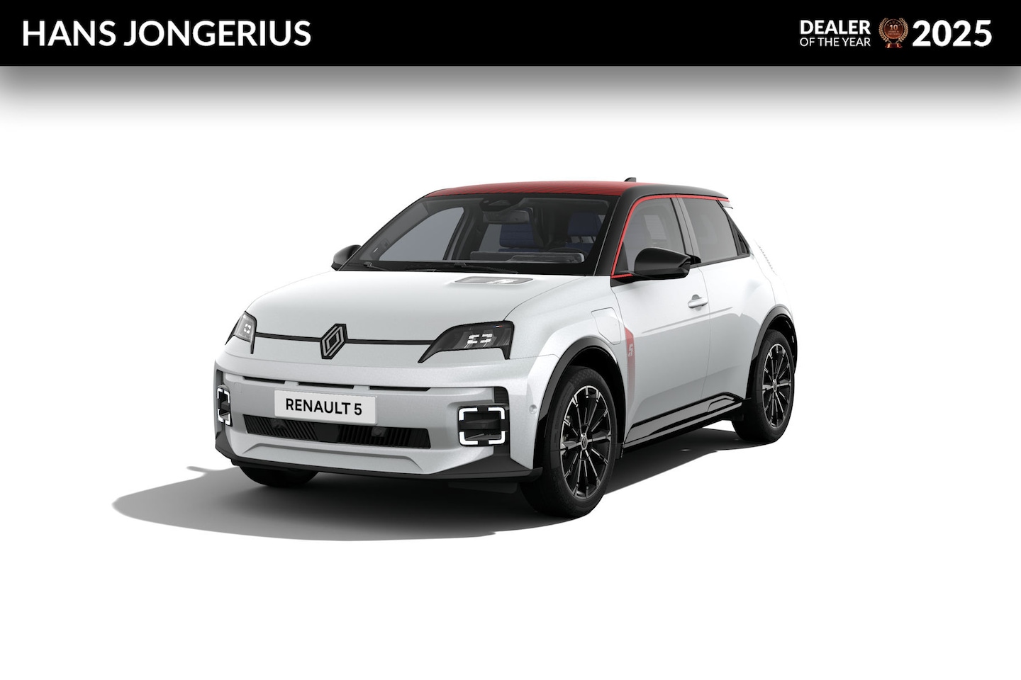 Renault 5 - Iconic cinq | Achteruitrijcamera | Active driver assist | Dakstriping single rouge - AutoWereld.nl