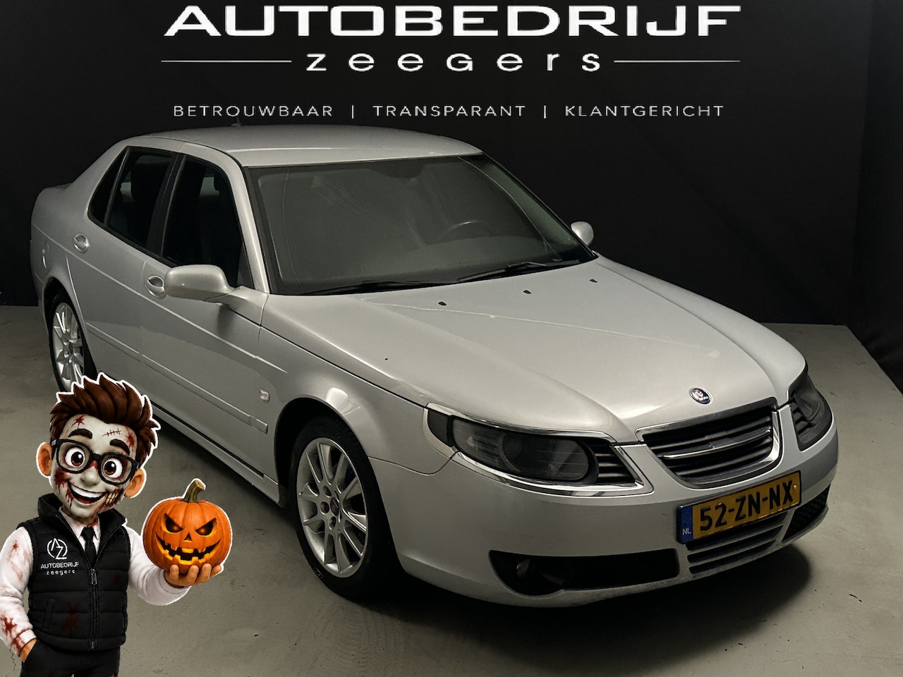Saab 9-5 Sport Sedan - 2.0t Vector *Tuned*Automaat*Zeer goed onderhouden* - AutoWereld.nl