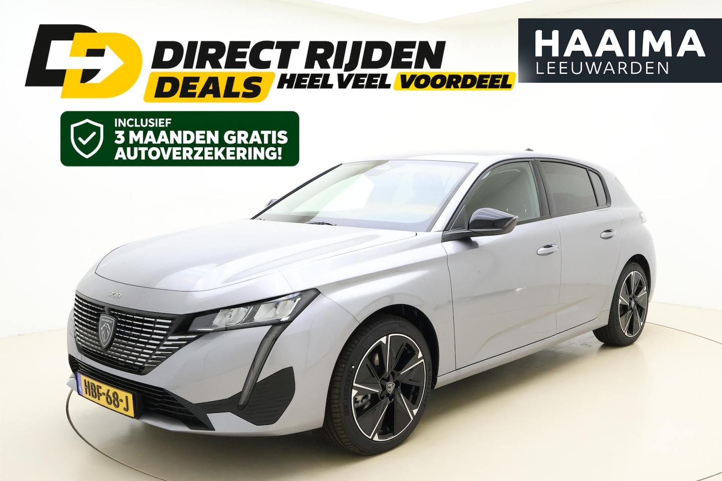 Peugeot E-308 - Allure EV 54 kWh 100% Elektrisch | Adaptive Cruise Control | Climate Control | Camera | Na - AutoWereld.nl