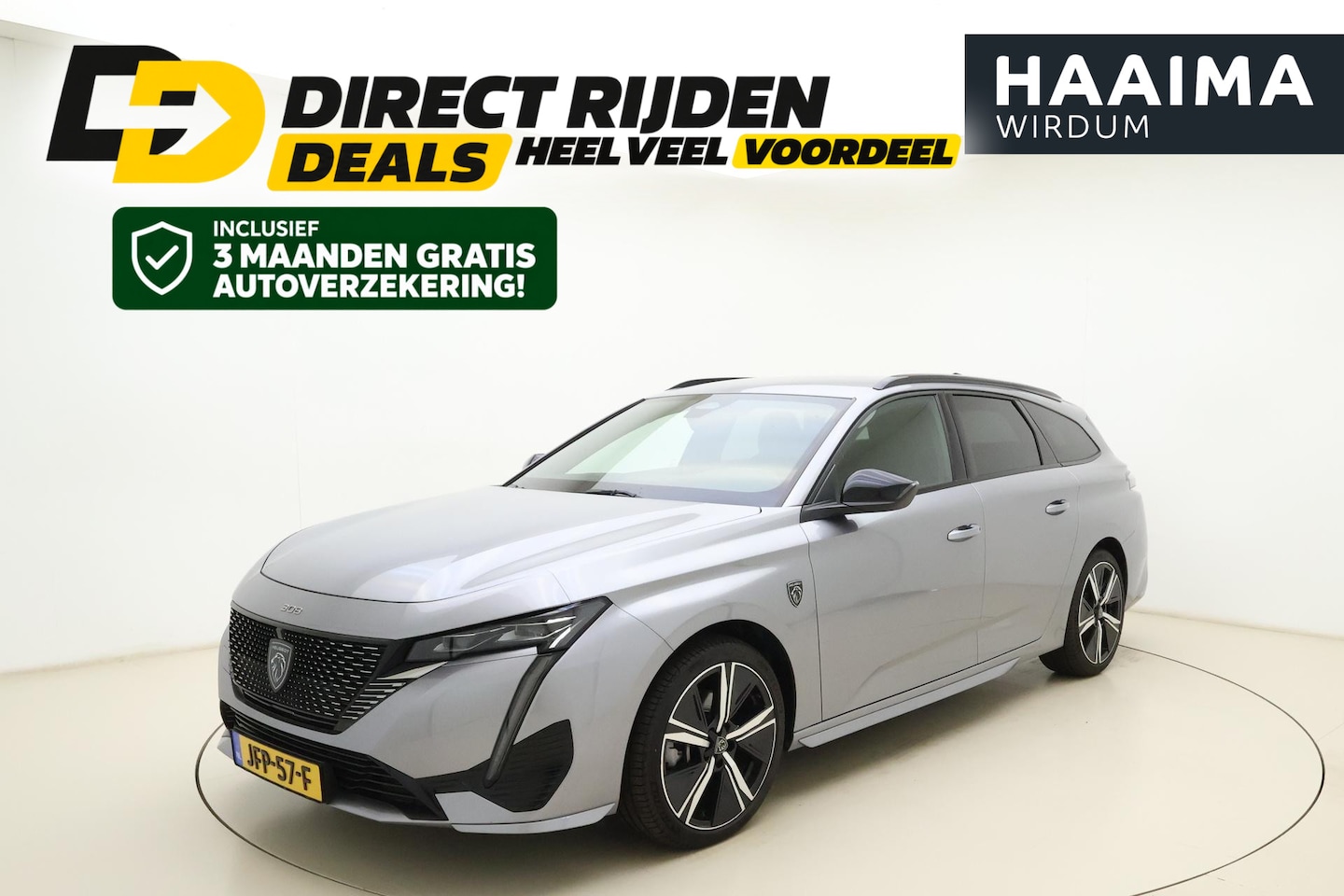 Peugeot 308 SW - 1.2T 130pk Automaat GT | DEMO | Adaptive Cruise Control | Camera | Matrix LED | Keyless En - AutoWereld.nl