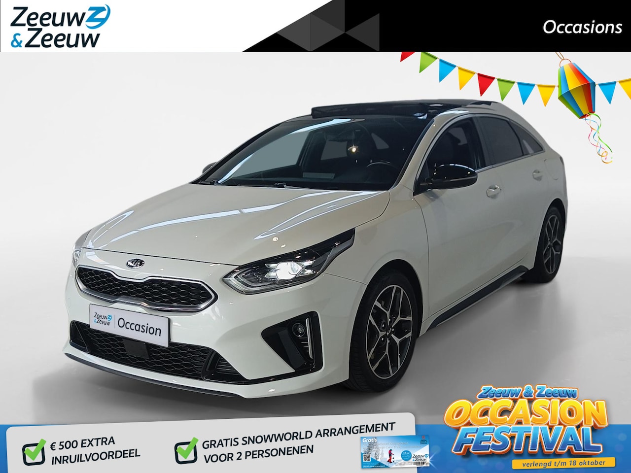 Kia Pro cee'd - 1.0 T-GDI GT-PlusLine *Navi+Camera*Schuif/Kanteldak*Climate*JBL Audio*Memory Stoelen*Vol o - AutoWereld.nl