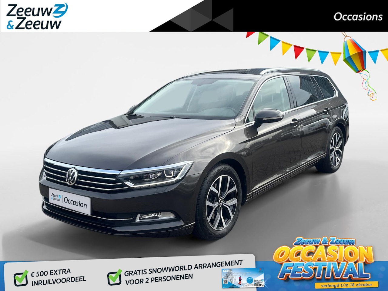 Volkswagen Passat Variant - 1.4 TSI Comfortline Business | NL-AUTO | LED | APPLE CAR PLAY/ANDROID AUTO | 12 MAANDEN BO - AutoWereld.nl