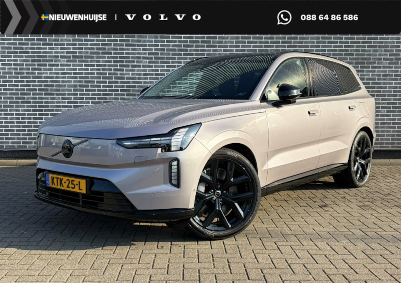 Volvo EX90 - Twin Motor 111 kWh Ultra 7p. | 7-Zits | Luchtvering | Google | Stoelverwarming Voor + Acht - AutoWereld.nl