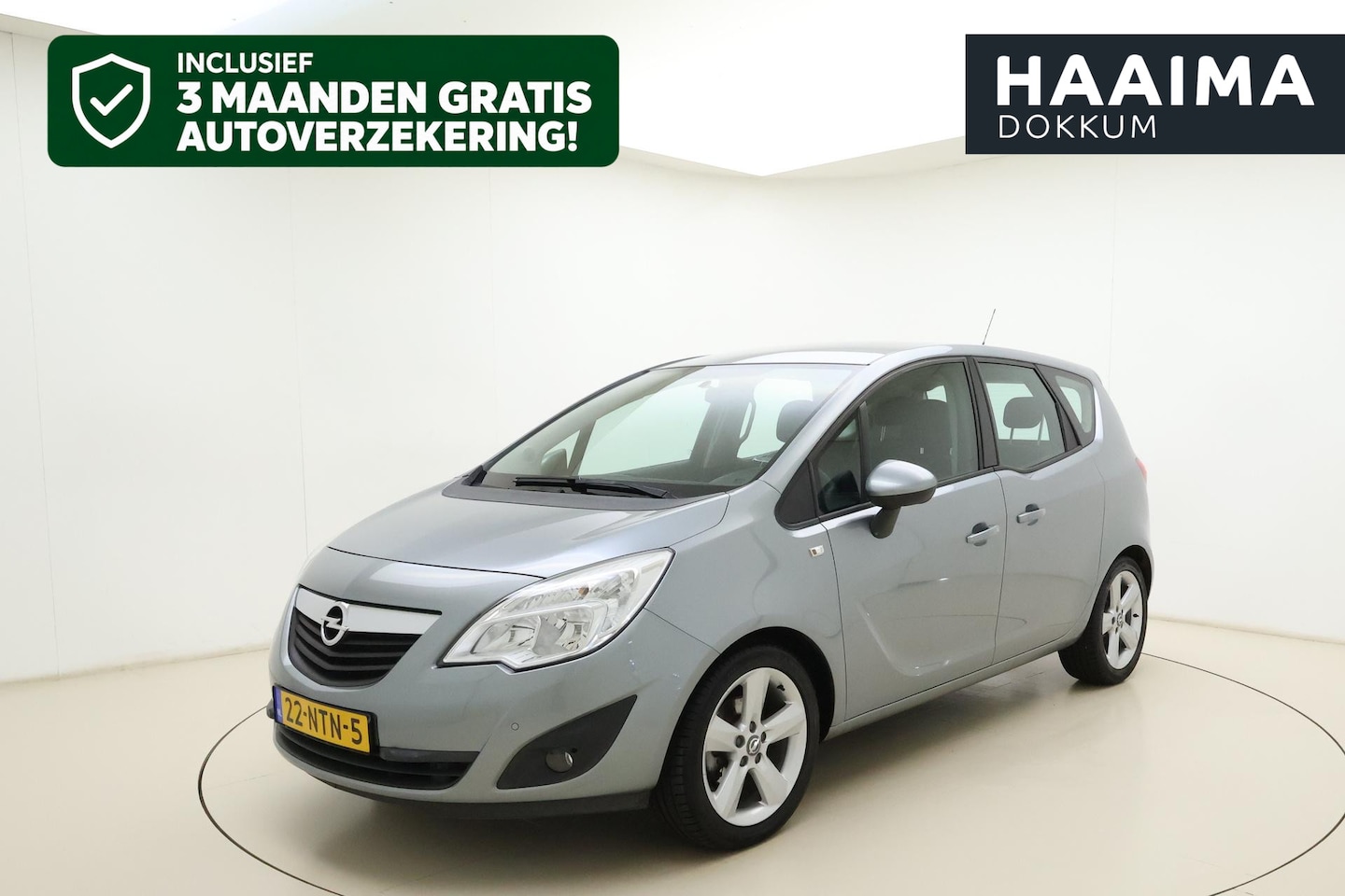 Opel Meriva - 1.4 Turbo Edition | Parkeersensor voor en achter | Trekhaak | Airco | Cruise control | Sle - AutoWereld.nl