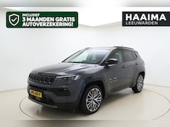 Jeep Compass - 1.5T e-Hybrid S | Automaat | Rondomzicht Camera | Lederen bekleding | Stoel & Stuurverwarm