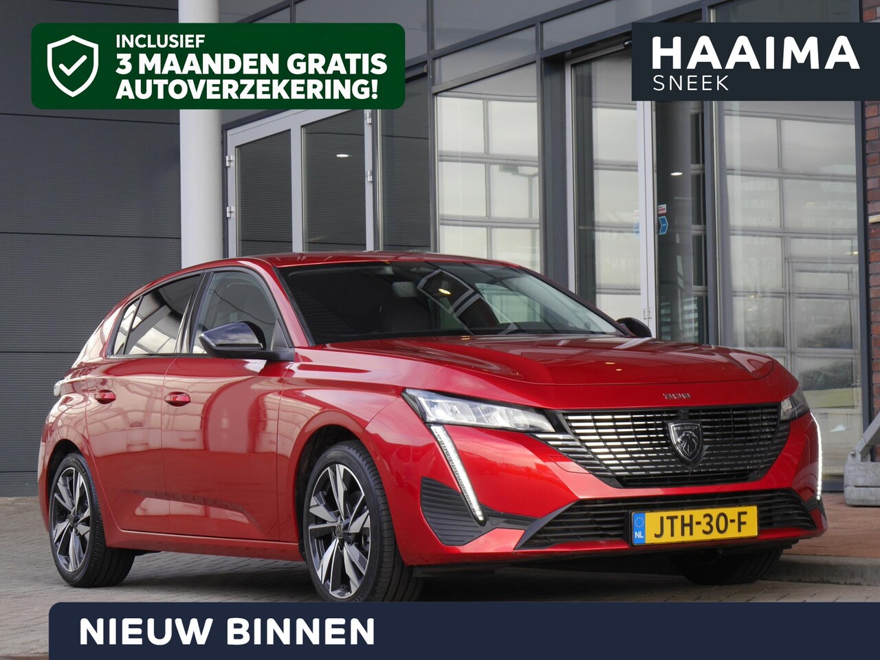 Peugeot 308 - 1.2 PureTech Allure | 130PK | Navigatie | Climate control | Lichtmetalen velgen | Achterui - AutoWereld.nl