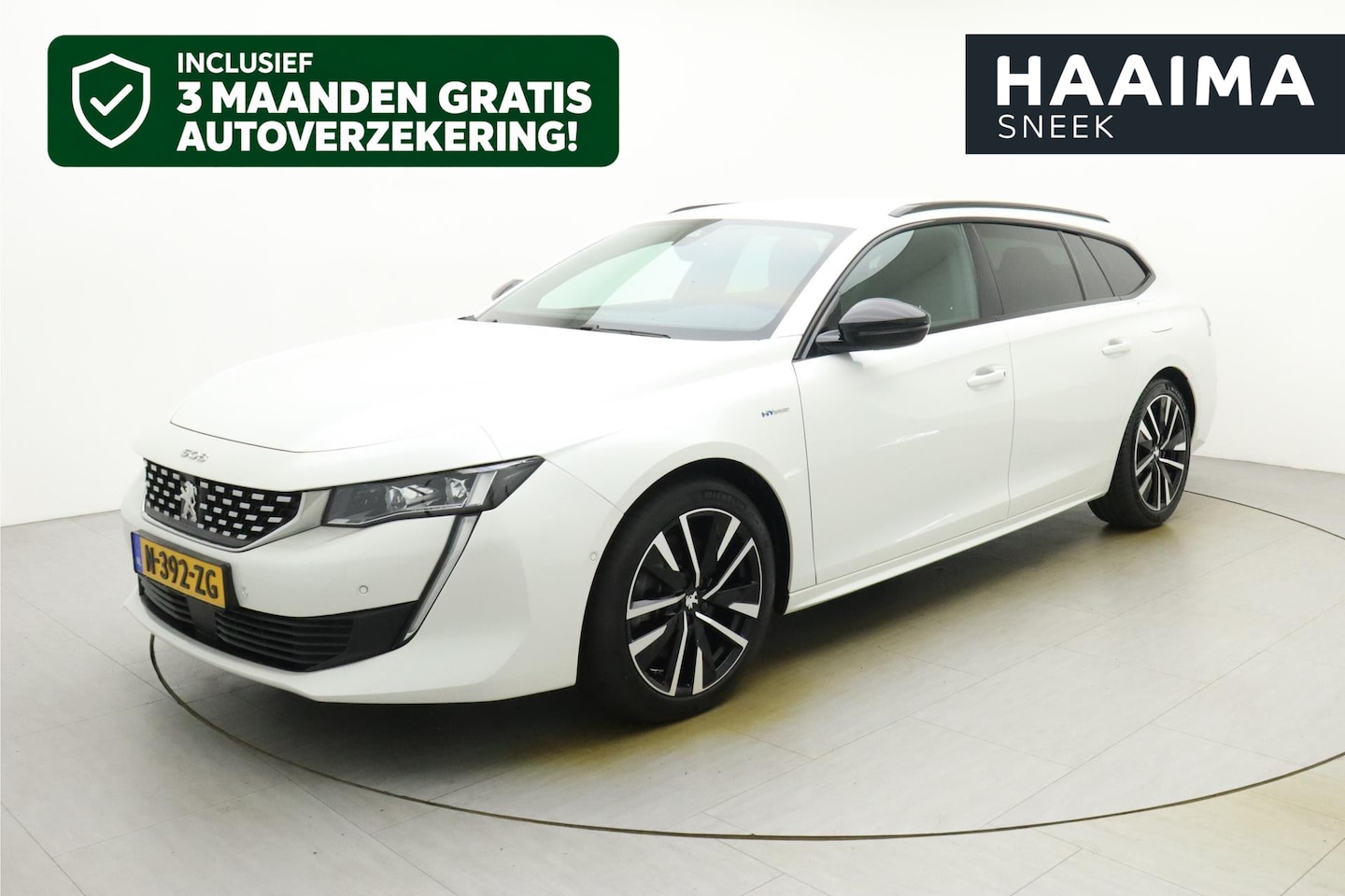 Peugeot 508 SW - 1.6 HYbrid GT | Nieuwe tractiebatterij | 225pk | 18" LM Velgen | Camera | Dodehoek Detecti - AutoWereld.nl