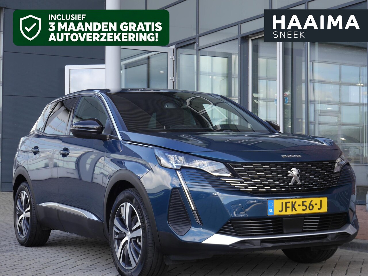 Peugeot 3008 - 1.2T 130pk Allure Pack Business | Navigatie | Climate & Cruise Control | Camera | AppleCar - AutoWereld.nl