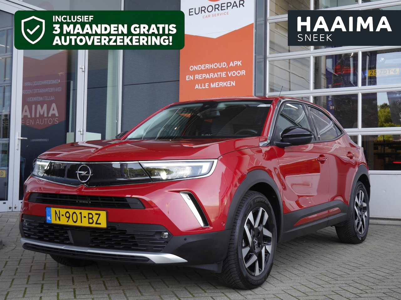 Opel Mokka-e - Business Elegance 50-kWh 11kw bl. | SOH 91.6% | Achteruitrijcamera | Navigatie | Apple Car - AutoWereld.nl