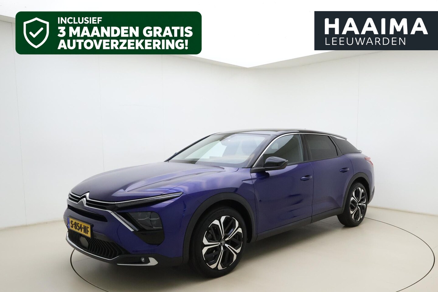 Citroën C5 X - 1.2 PureTech Business Plus Automaat | Lederen bekleding | Keyless | Navigatie | Headup dis - AutoWereld.nl