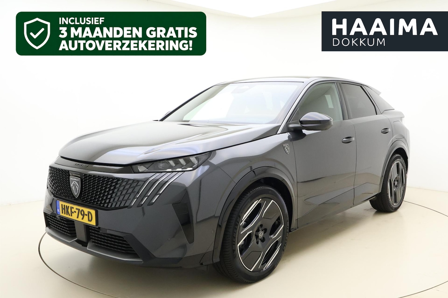 Peugeot e-3008 - GT 73 kWh | Trekhaak | Panoramic Navigation | WLTP range 525km | elektrische achterklep | - AutoWereld.nl