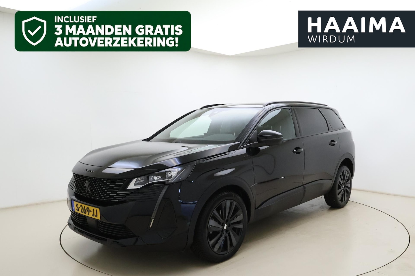 Peugeot 5008 - 1.2T 130pk Automaat GT | Black Pack | Elektr. achterklep | Stoelverwarming | Navigatie | 7 - AutoWereld.nl