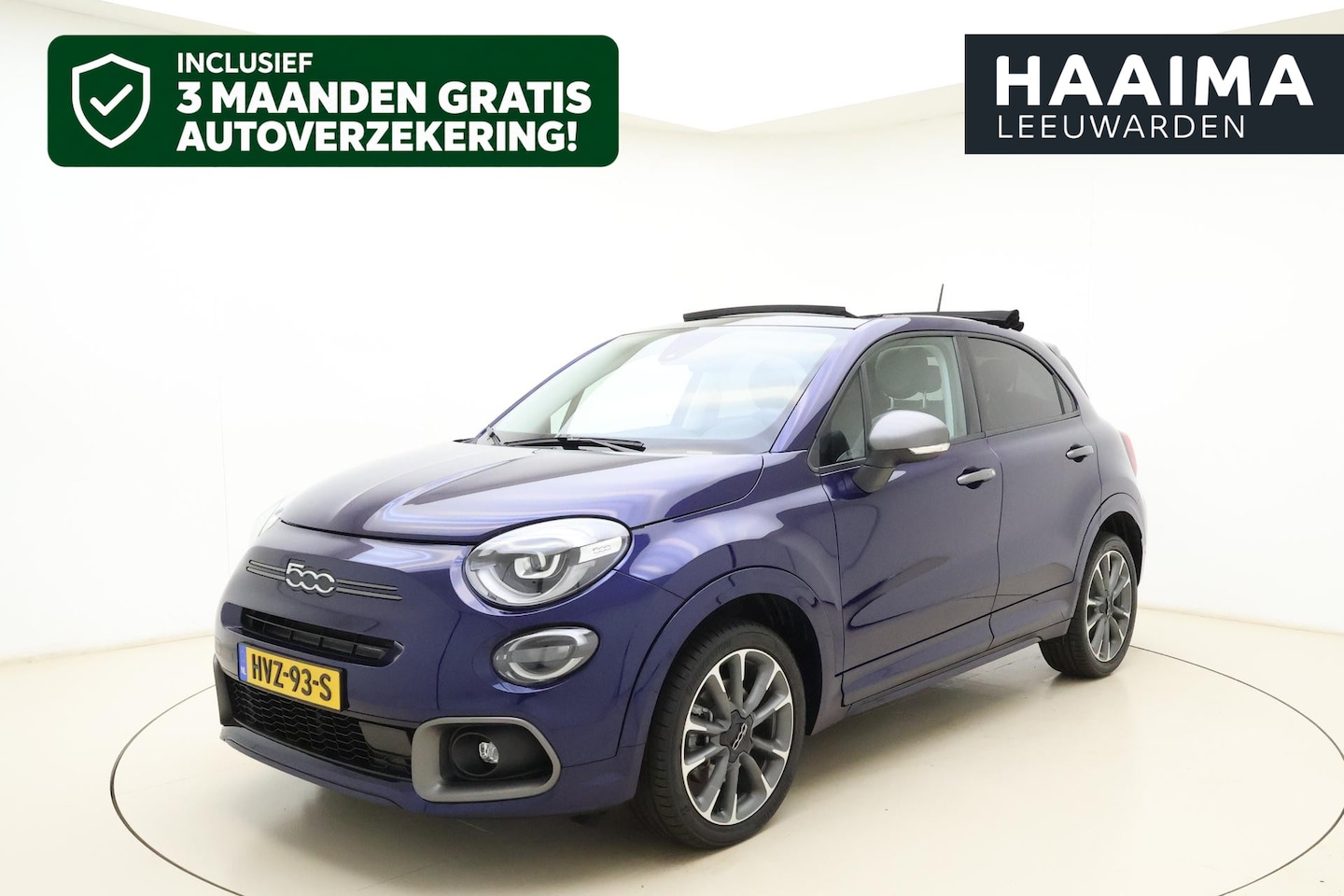 Fiat 500 X - 1.5 Hybrid Sport Cabrio Automaat | Navigatie | Camera | Keyless | Climate control | Lichtm - AutoWereld.nl