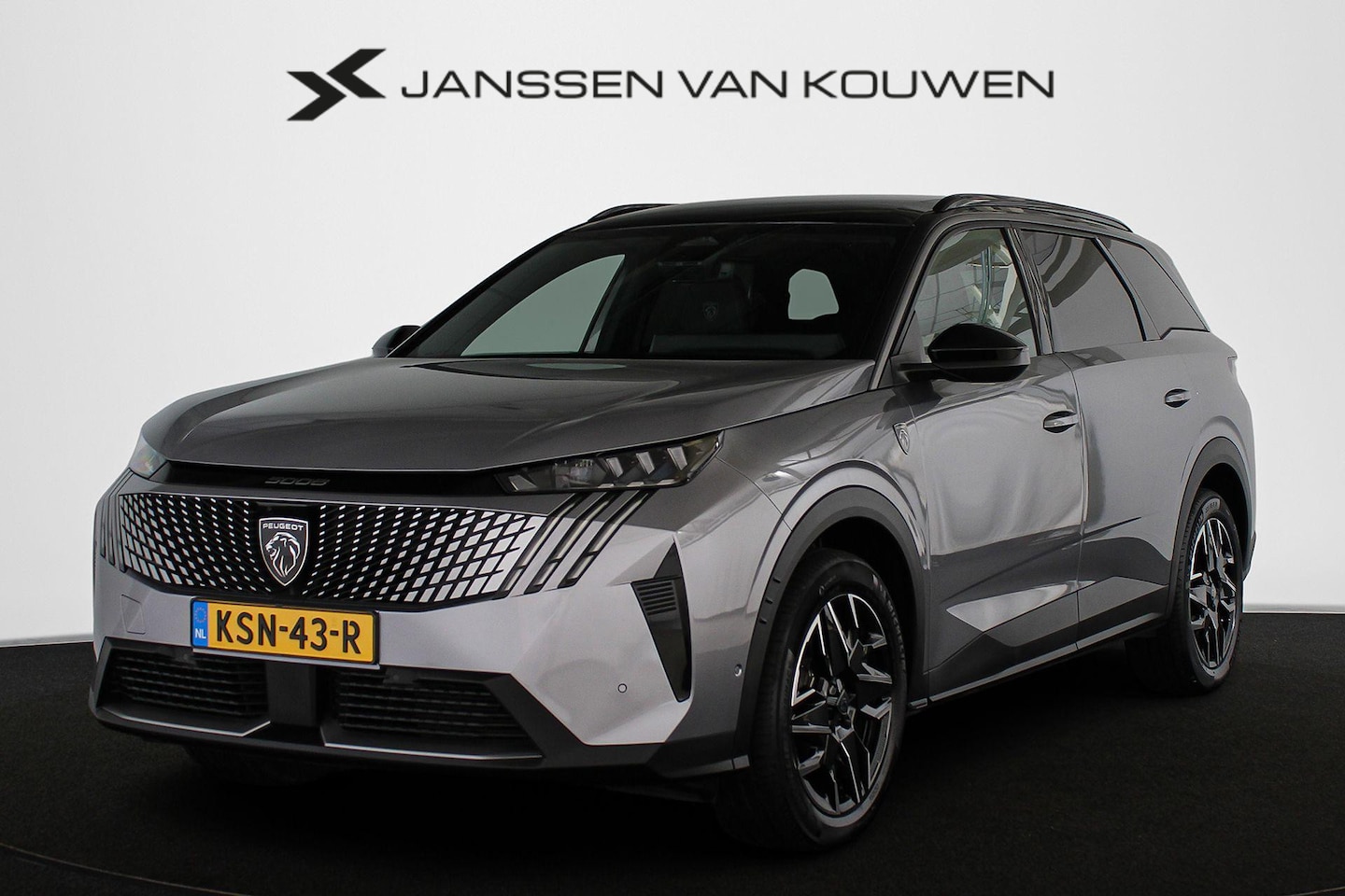 Peugeot 5008 - 1.2 Hybrid 145 GT 7p Stuur-Stoelverwarming 360 Camera Keyless - AutoWereld.nl