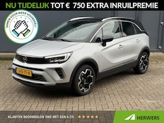 Opel Crossland - 1.2 Turbo Ultimate / AGR Comfortstoelen / Navigatie / Half Leder/Alcantara Bekleding / LED
