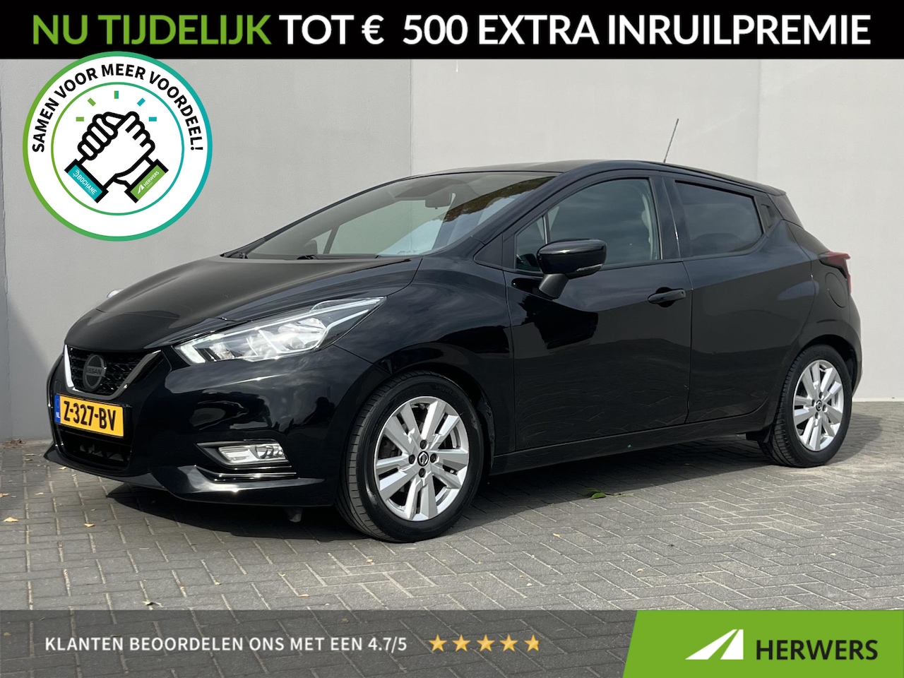 Nissan Micra - 1.0 IG-T Tekna / Trekhaak (1.200KG) / Achteruitrij Camera / Cruise Control / Apple Carplay - AutoWereld.nl