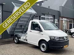 Volkswagen Transporter - 2.0 TDI L1H1 Kipper Elektrische ramen Hoge schotten Kieper Pick-up Open laadbak P-up Bpm v