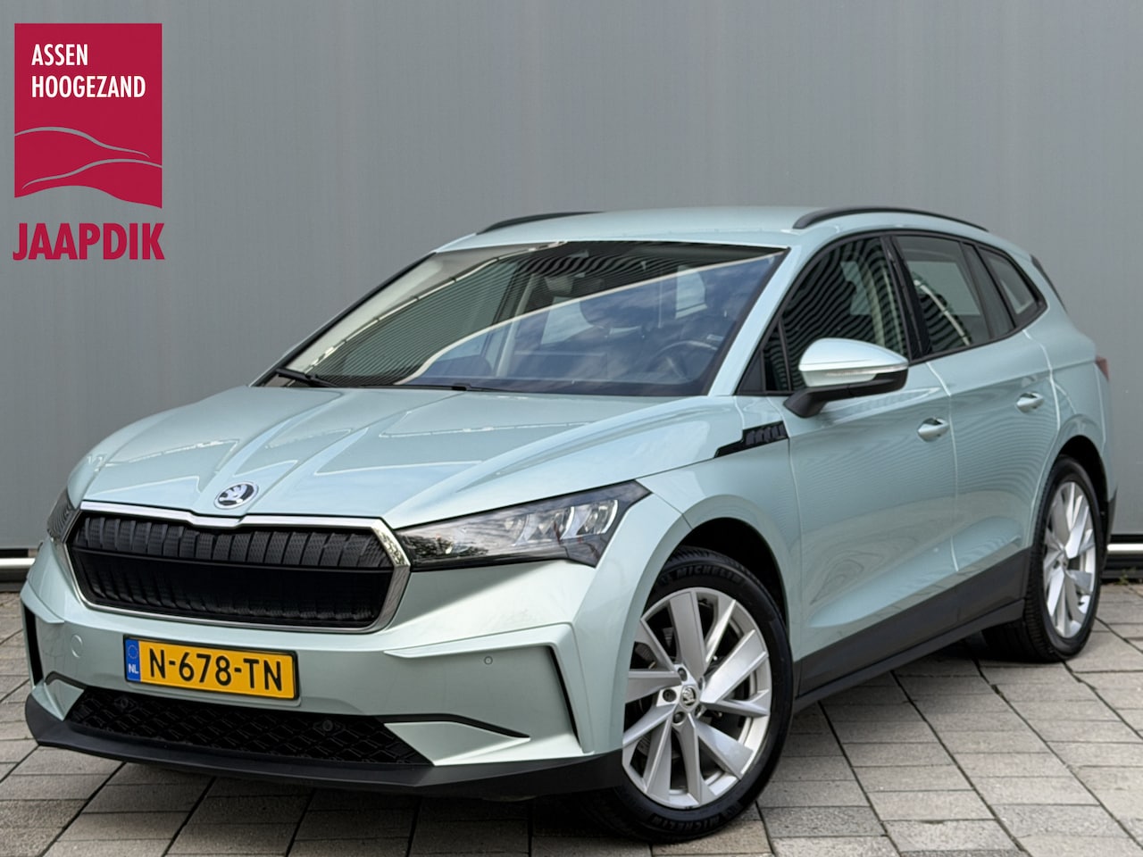 Skoda Enyaq iV - BWJ 12-2021 | 60 | TREKHAAK | WARMTEPOMP | CAMERA A | CLIMA | NAVI |CARPLAY | PDC 2X | - AutoWereld.nl