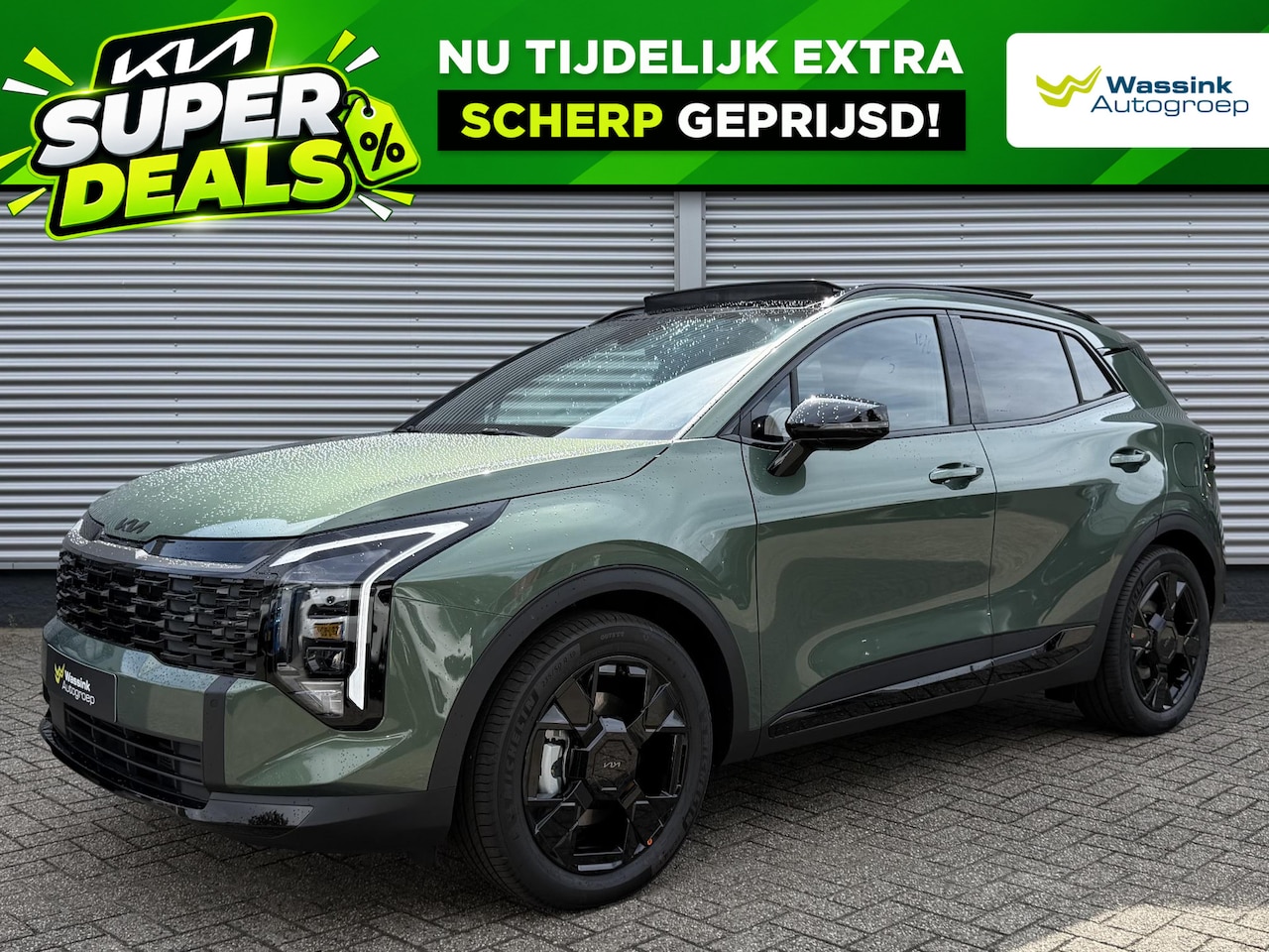 Kia Sportage - 1.6 T-GDi Plug-in Hybrid Black Edition Advanced | Schuif/Kanteldak | Stoel/Stuurwielverwar - AutoWereld.nl