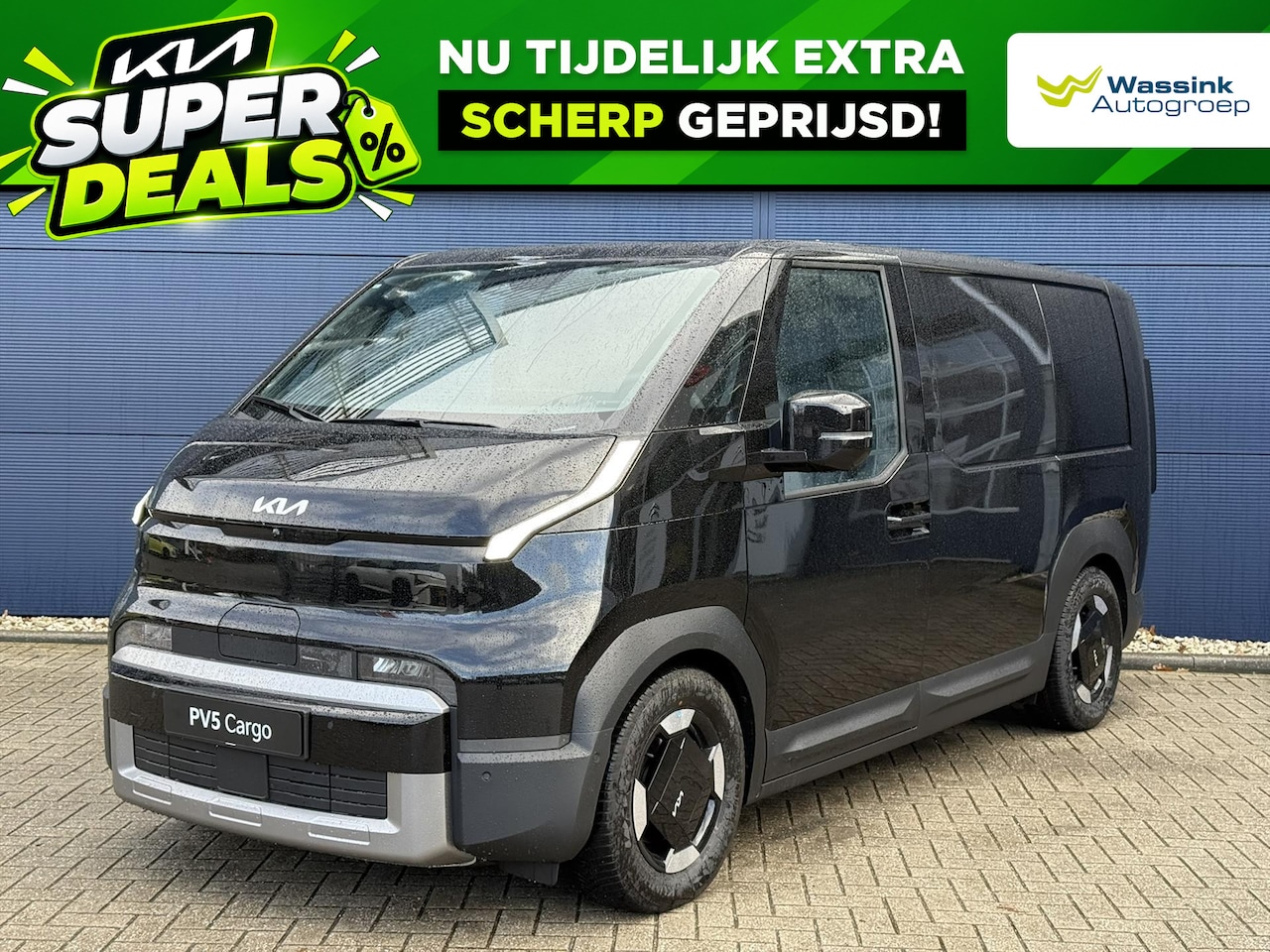 Kia PV5 - Cargo L2 3D 71,2kWh Elite | Warmtepomp | Navigatie | 360 Graden Camera | Climate Control | - AutoWereld.nl
