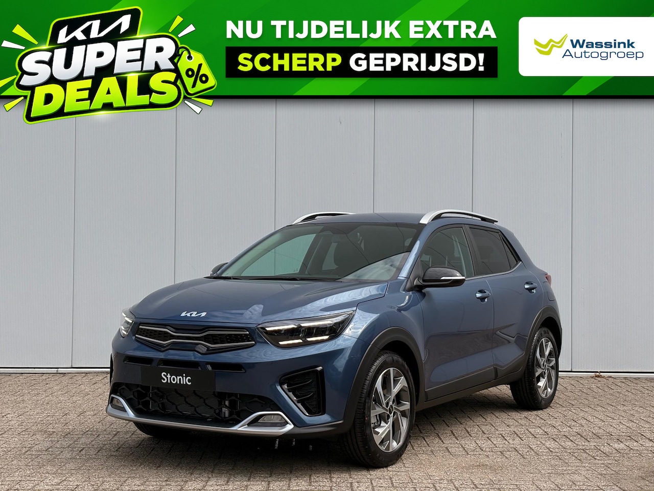 Kia Stonic - 1.0 T-GDi MHEV 100pk GT-Line | Lane Following | Adaptive Cruise | Stoel- en Stuurverwarmin - AutoWereld.nl