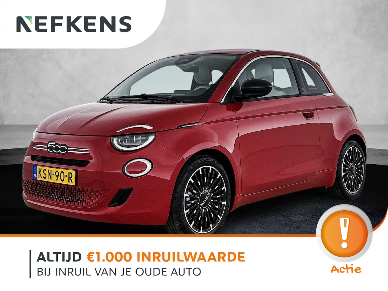 Fiat 500 - 1.0 65pk Hybrid Icon | Apple Carplay/Android Auto | Climate Control | Cruise Control | Ful - AutoWereld.nl