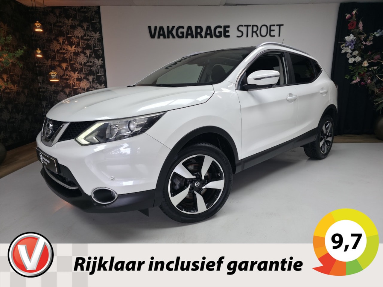 Nissan Qashqai - 1.2 N-Conn.| cruise | navi | pano | 6-bak | cam | parks.| bkje - AutoWereld.nl