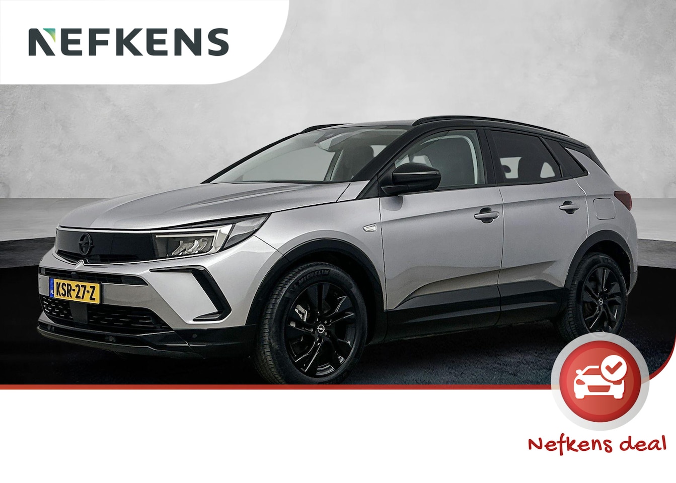 Opel Grandland - 1.6 Turbo Plug-In Hybrid GS Line | Stuurwielverwarming | Lichtmetalen velgen | Elektrische - AutoWereld.nl