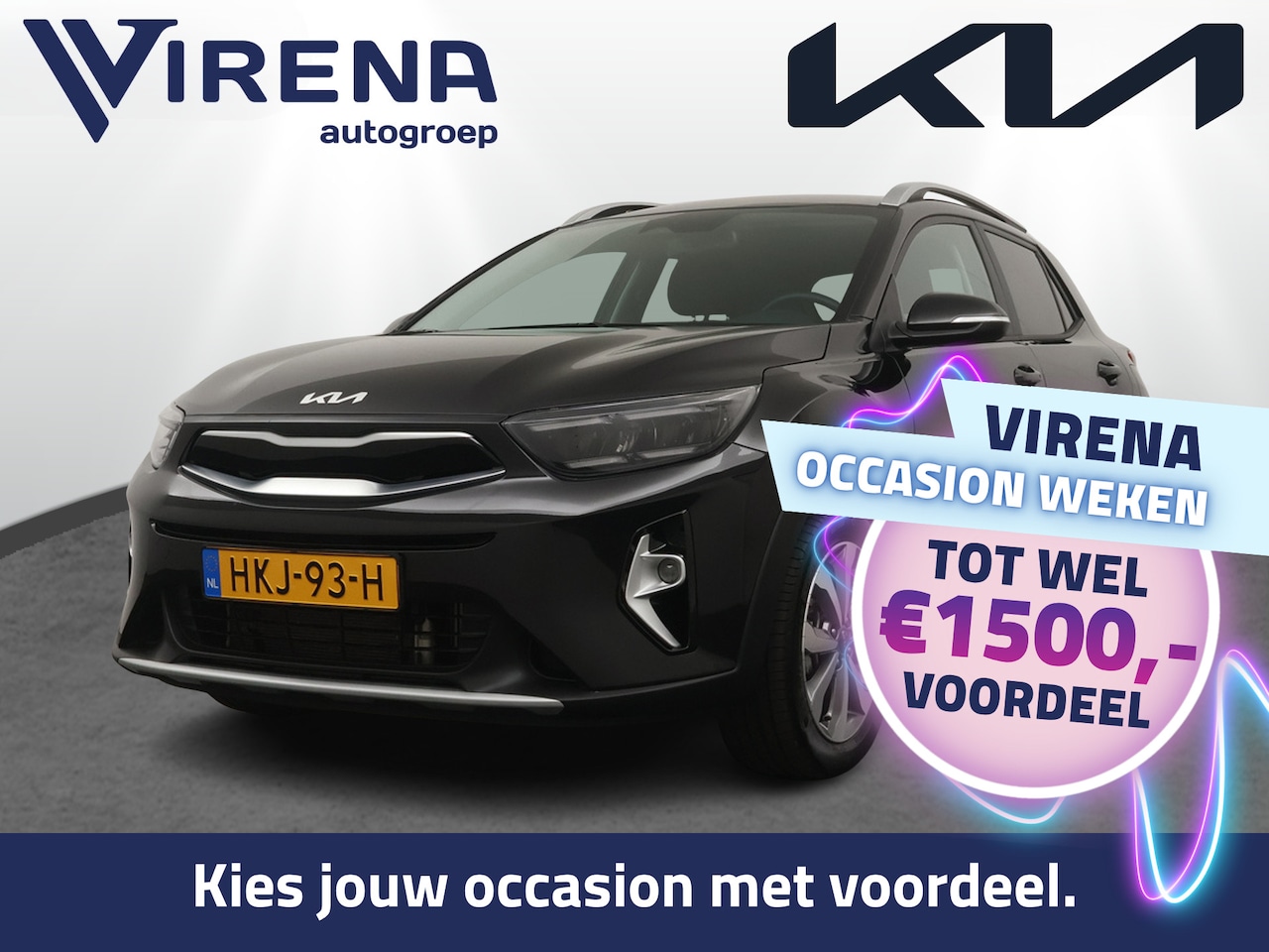 Kia Stonic - 1.0 T-GDi MHEV DynamicPlusLine - Apple Carplay/Android Auto - Cruise Control - Climate Con - AutoWereld.nl