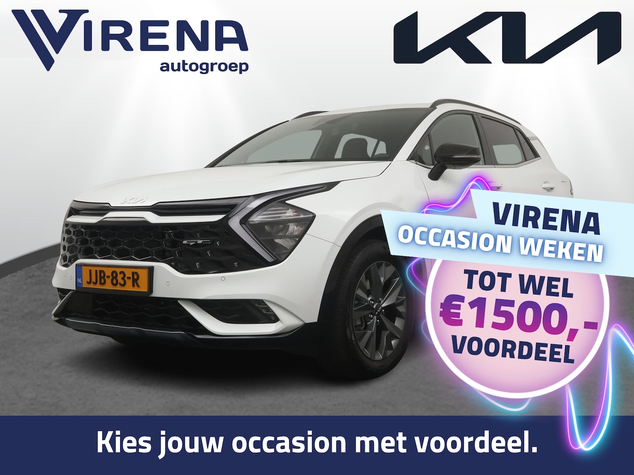 Kia Sportage - 1.6 T-GDi Hybrid GT-Line Limited Edition - Stoel-/stuurverwarming - GT-Line exterieur - Ad - AutoWereld.nl