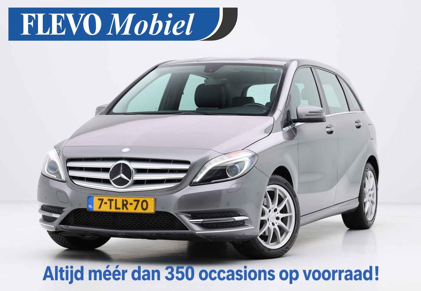 Mercedes-Benz B-klasse - 180 Ambition Xenon|Navi|Leder|LMV - AutoWereld.nl
