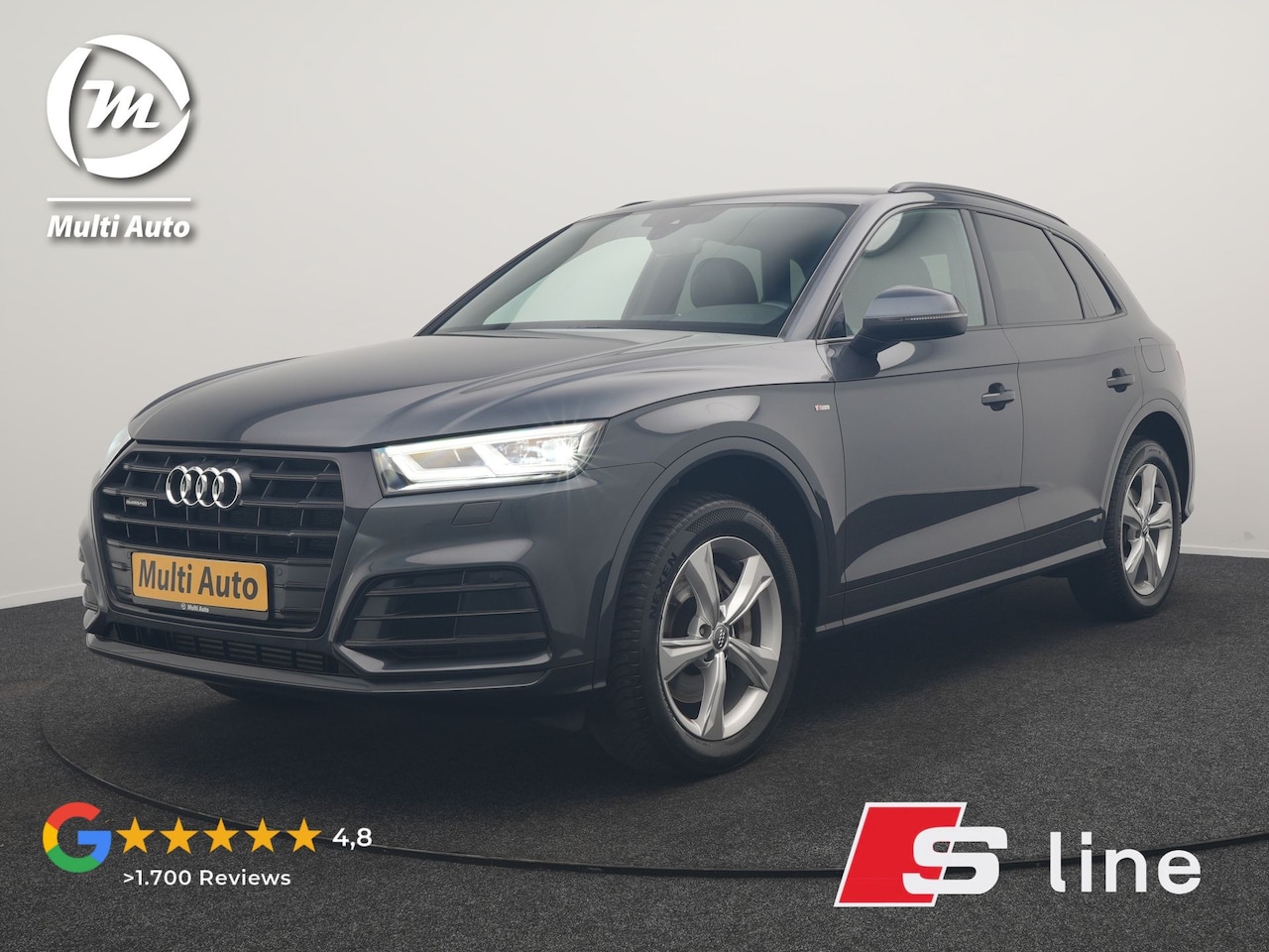 Audi Q5 - 50 TFSI e Quattro 2x S Line PHEV 300pk | Trekhaak Af Fabriek | Virtual Cockpit | Camera | - AutoWereld.nl