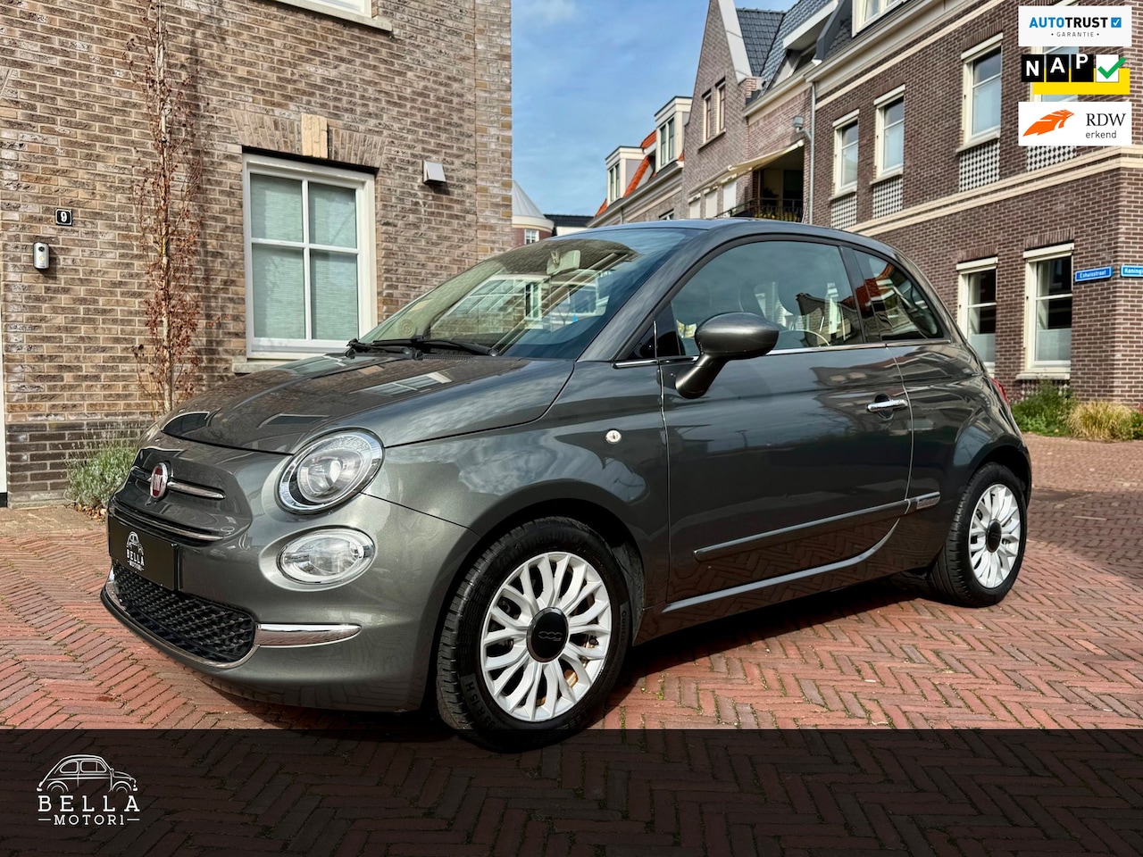 Fiat 500 - 0.9 TwinAir Lounge | RIJKLAARPRIJS | Apple CarPlay | Navigatie | NAP - AutoWereld.nl