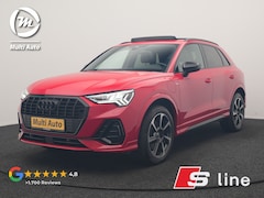 Audi Q3 - 45 TFSI e 2x S Line PHEV 245pk Dealer O.H. | Trekhaak Af Fabriek | Panodak | Adaptive Crui