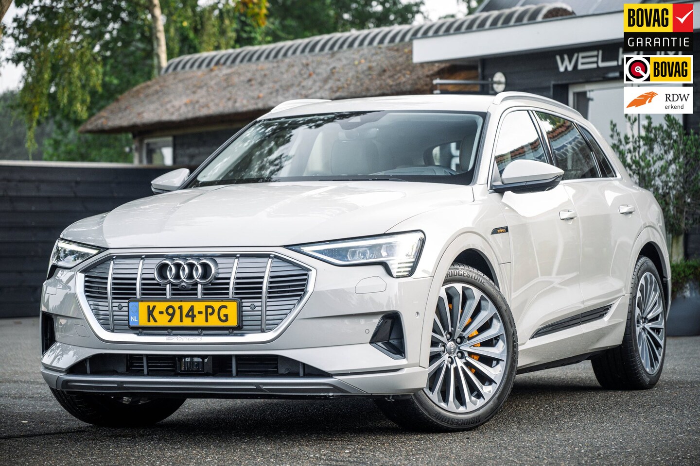 Audi e-tron - E-tron 55 quattro advanced Pro Line Plus 95 kWh Soh 95% I Siambiege I Luchtvering I Stoelk - AutoWereld.nl