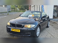 BMW 1-serie Cabrio - 120i*zeer nette auto*apk*airco*leer*rijd perfect*inruil mog