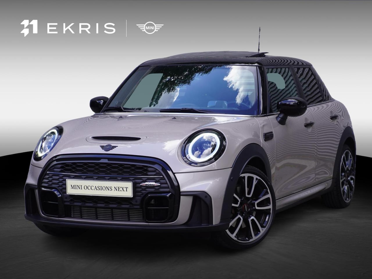 MINI 5-Deurs - Cooper S Rockingham GT Edition JCW pakket | Glazen Panoramdak | Yours Leder | Stuur- & Sto - AutoWereld.nl