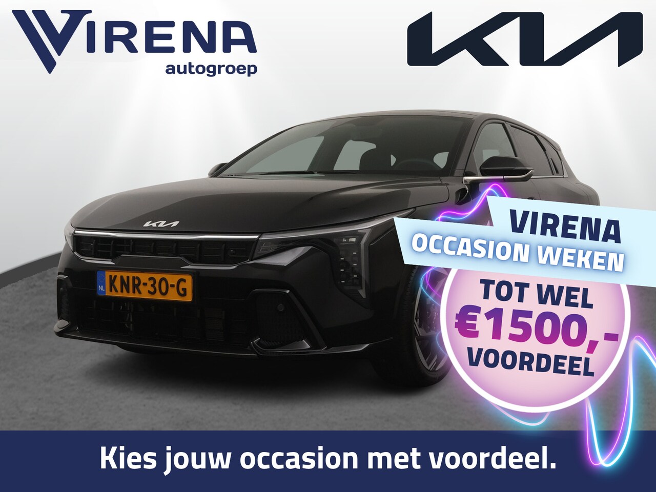 Kia K4 - 1.0 T-GDi MHEV GT-Line Launch Edition (pano) - Schuif/kantel dak - Stoel/stuurverwarming - - AutoWereld.nl