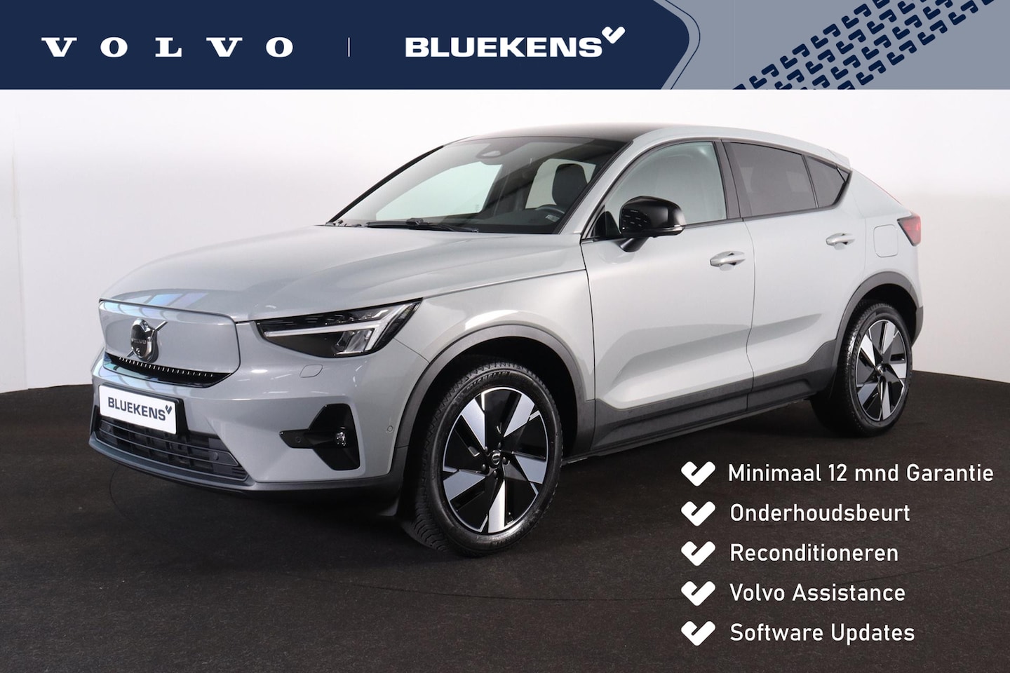 Volvo C40 - Extended Range Ultimate 82 kWh - Panoramadak - IntelliSafe Assist & Surround - 360º Camera - AutoWereld.nl