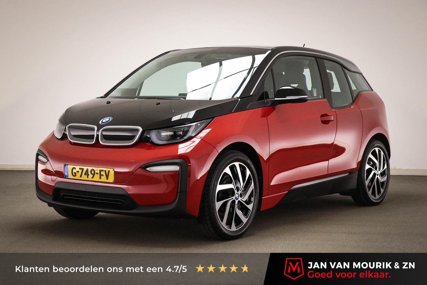 BMW i3 - Basis 120Ah 42 kWh | SOH 91% | LED | AIRCO | 19" - AutoWereld.nl