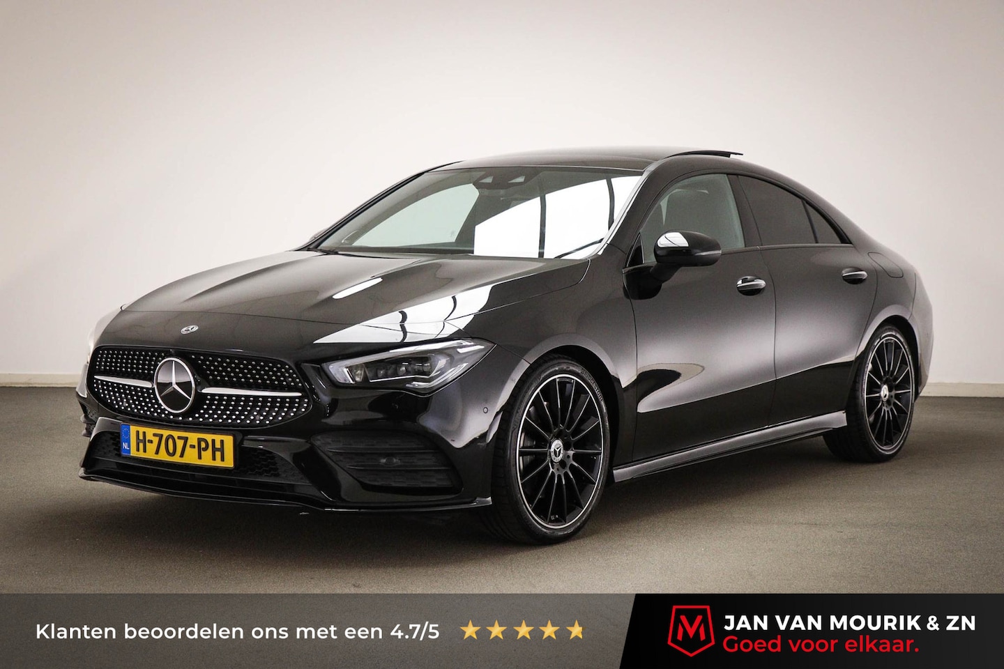 Mercedes-Benz CLA-Klasse - 200 Premium Plus | PANORAMADAK | HEAD UP | BURMESTER | DAB | APPLE | 360 CAMERA | 19" - AutoWereld.nl