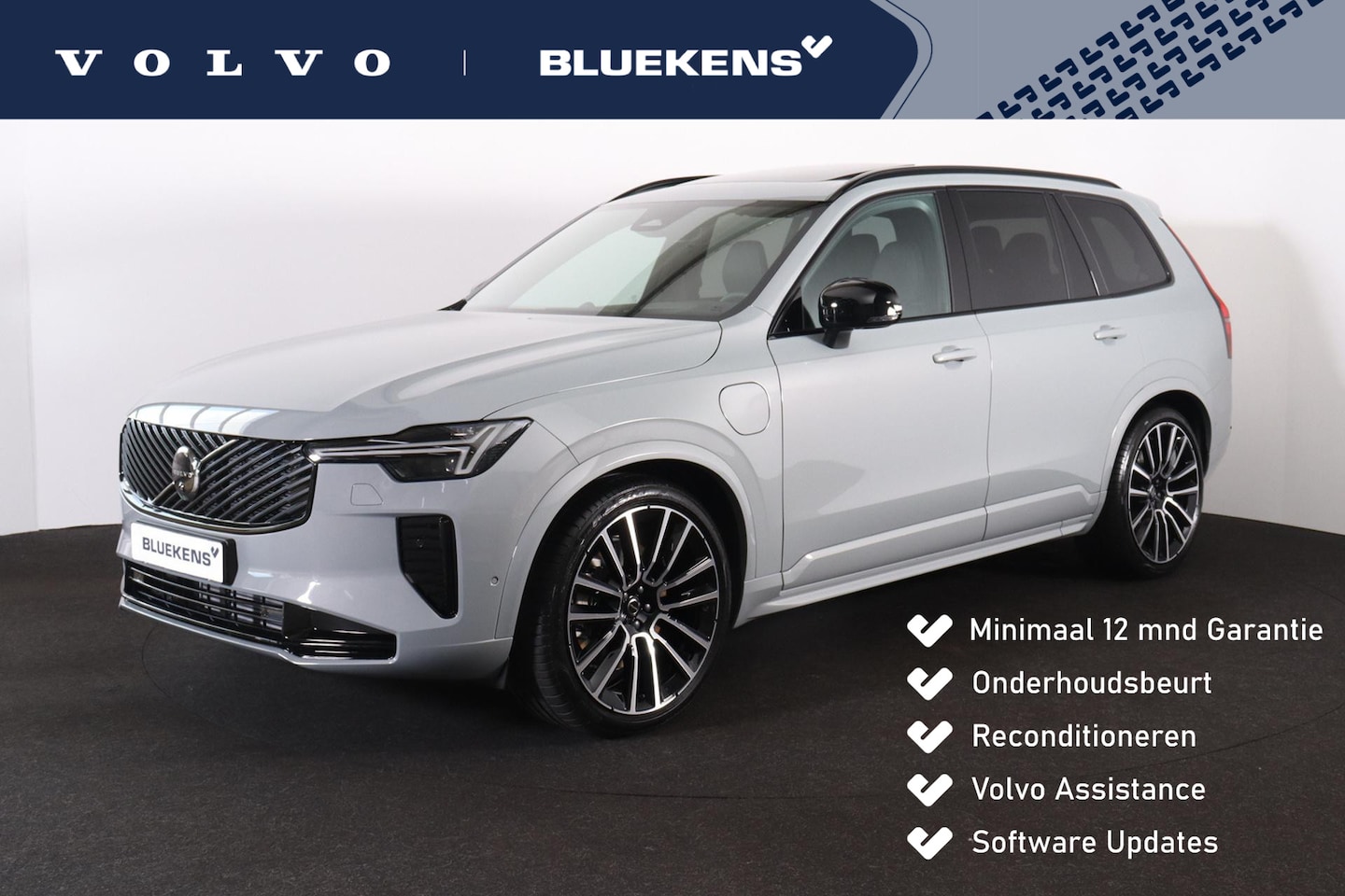 Volvo XC90 - T8 Recharge AWD Ultra Black Ed. Exec. - Luchtvering - Panorama/schuifdak - IntelliSafe Ass - AutoWereld.nl