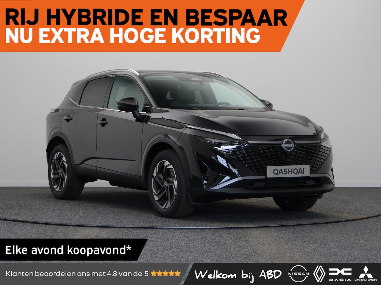 Nissan Qashqai - N-Connecta + Panoramisch glazen dak + Cold Pack Mild-Hybrid 158 Xtronic | 12.3" TFT Digita - AutoWereld.nl