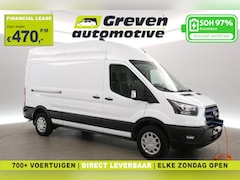 Ford Transit - Elektrisch 75 kWh L3H3 | Snelladen | Clima | Camera | Carplay | Cruise | 3 Zits | Parkeers