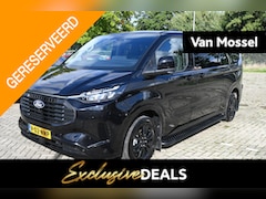 Ford Transit Custom - Black Platinum 320 2.5 PHEV L2H1 | Dubbel Cabine 5P | Leder | Adaptive Cruise Control | Ca