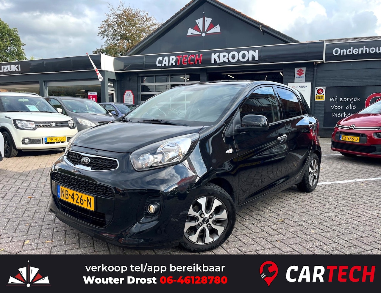 Kia Picanto - 1.0 CVVT ComfortPlusLine Navigator 1.0 CVVT ComfortPlusLine Navigator - AutoWereld.nl